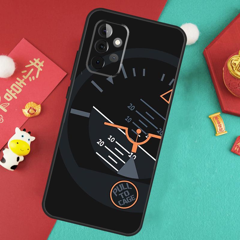 Flight Instruments Cockpit Case For Samsung Galaxy A16 A26 A36 A56 A15 A35 A55 A14 A34 A54 A12 A32 A52 A13 A33 A53 A17