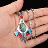 Bohemian Pendant Necklace, Suitable for Daily Wear of Eye-catching Jewelry and Holiday Gift Giving