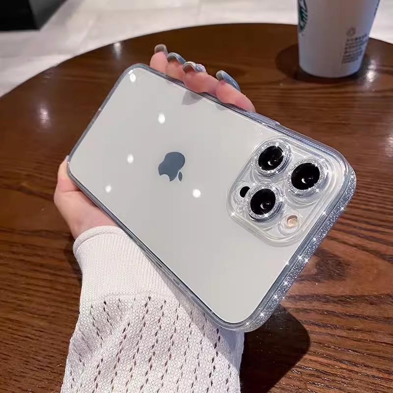 

Applicable To Apple 16 Star River Glitter Mobile Case Iphone15PROMAX Anti Fall 14 Creative Glass 13 Protective Case iPhone16