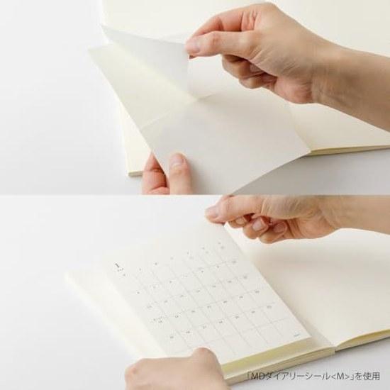 Midori MD Product Notebook Diary Planner Sticker 2027 Monthly S (Starts December 2026)