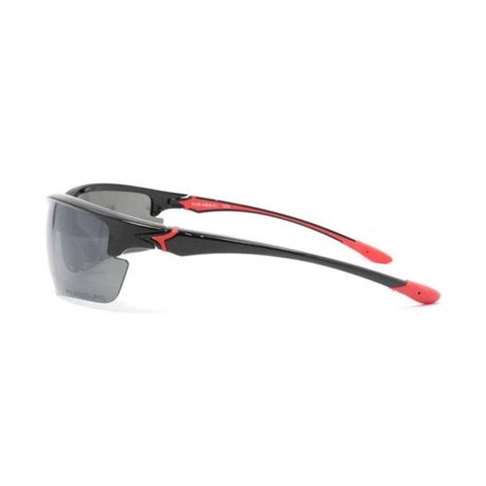 SEAGULL Polarized Sports Shiny Black Sunglasses, Half-Rim, SGB-4066-01,