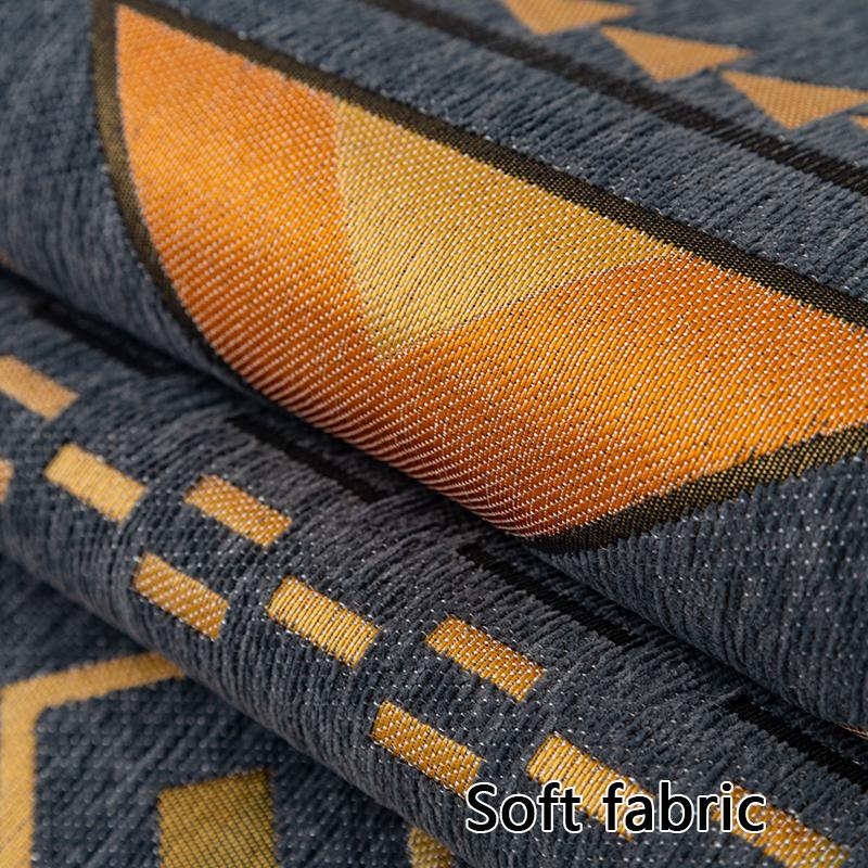 Bohemian Style Sofa Mat, All-season Universal, Anti Slip, Scratch Resistant, Pet Friendly 1/2/3/4 Sofa Protective Cover