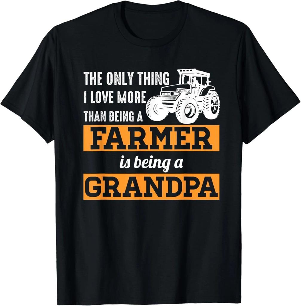 Only Thing I Love More Than Being a Farmer Grandpa Gift Unisex T-Shirt
