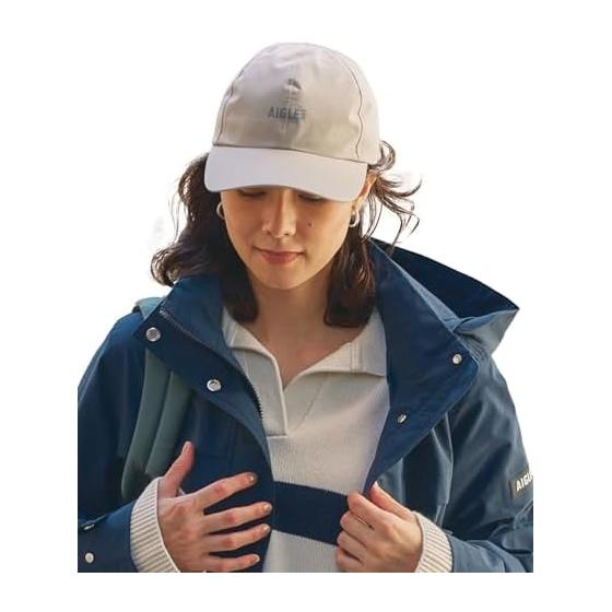 AIGLE Hat [Official] Waterproof Windproof Breathable GORE-TEX Logo Cap Unisex Adults
