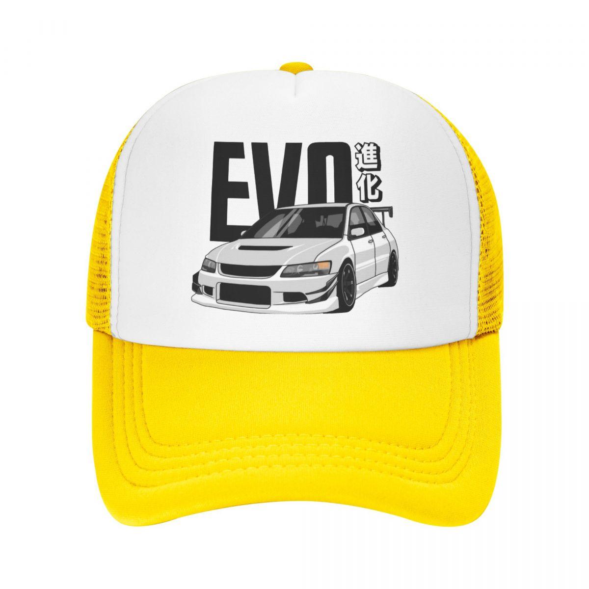 

Evo Car Evolution Lancer 4G63 IX VIII 8 9 Кепка унисекс Повседневная простая бейсболка Регулируемые шляпы дальнобойщика Snapback для женщин унисекс Adjustable