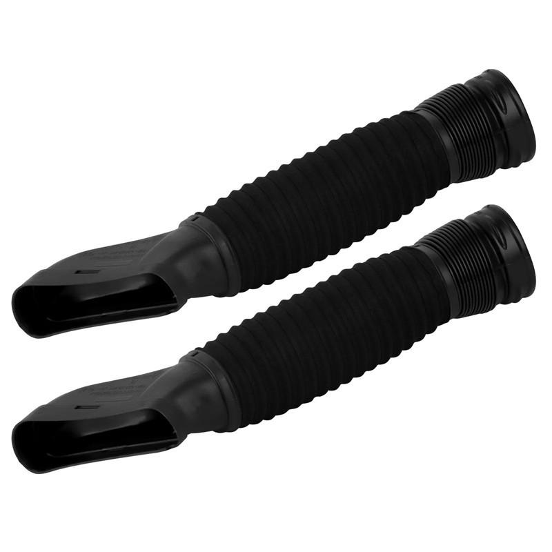 1 Pair Black Car Air Intake Hose Left Right Side Fit for Benz C300/C350/E350 2720903582 2720903682