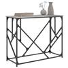 VidaXL Console Table Sonoma Grey 100x40x80 Cm Engineered Wood 834118