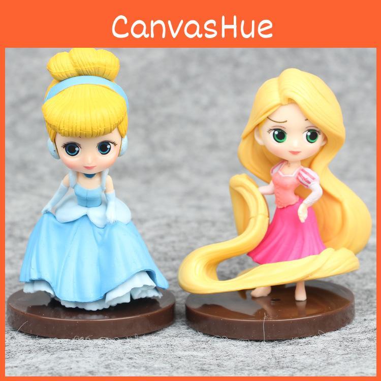Fairy Pvc Adorable Tale Princess Figurines For Cake Decoration And Fun Playtime
