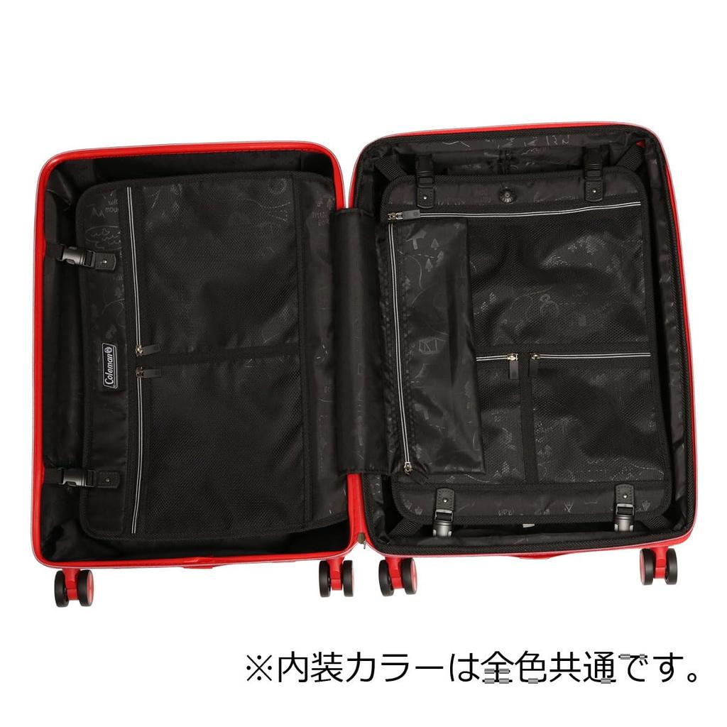 Kufr 56cm Hard Carry Case TSA Lock Function Rozšiřitelná Expanzní Černá [Coleman] 60-69L 3,8kg 14-70 [00]