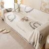 Simple Four Seasons Universal Sofa Cover Towel Sofa Cushion Elastic All Wrapped Cover Cover Winter Plush Non-Slip Sofa Cover