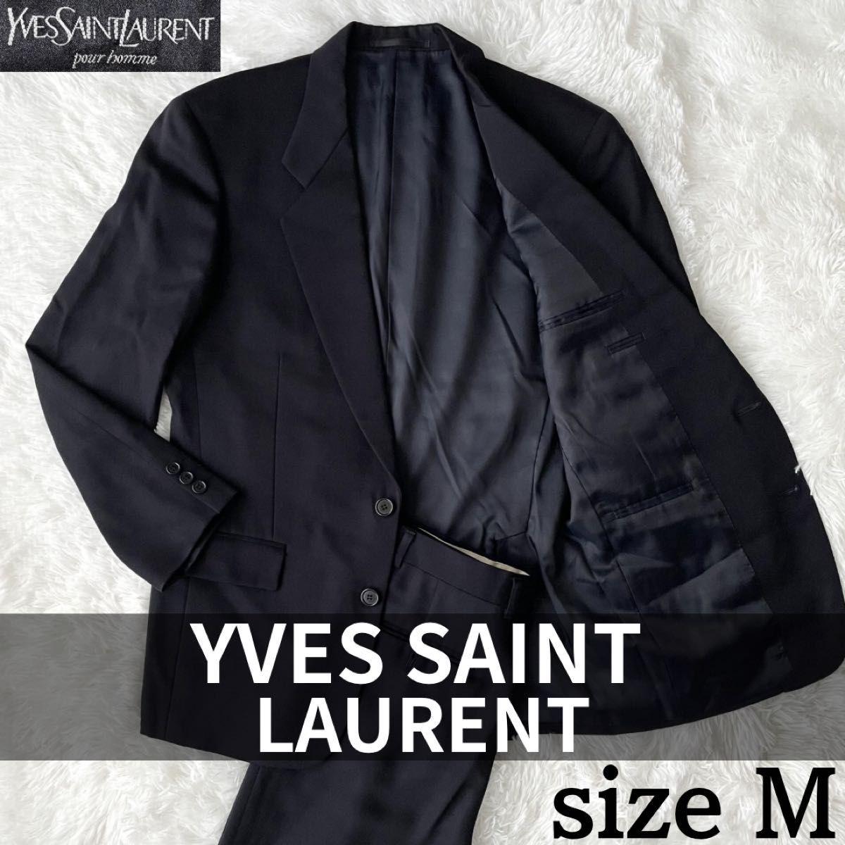 Used [Extremely Good Condition] YVES SAINT LAURENT Yves Saint Laurent Setup Suit Single Wool 2B Navy M