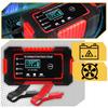 Prostownik Automatyczny Samochodowy Ładowarka Akumulatora Smart Lcd 12V