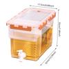 6L Lemonade Tea Water Kettle Large Capacity Plastic Beverage Drink Kettle With Faucet Kitchen Office Outdoor Picnic