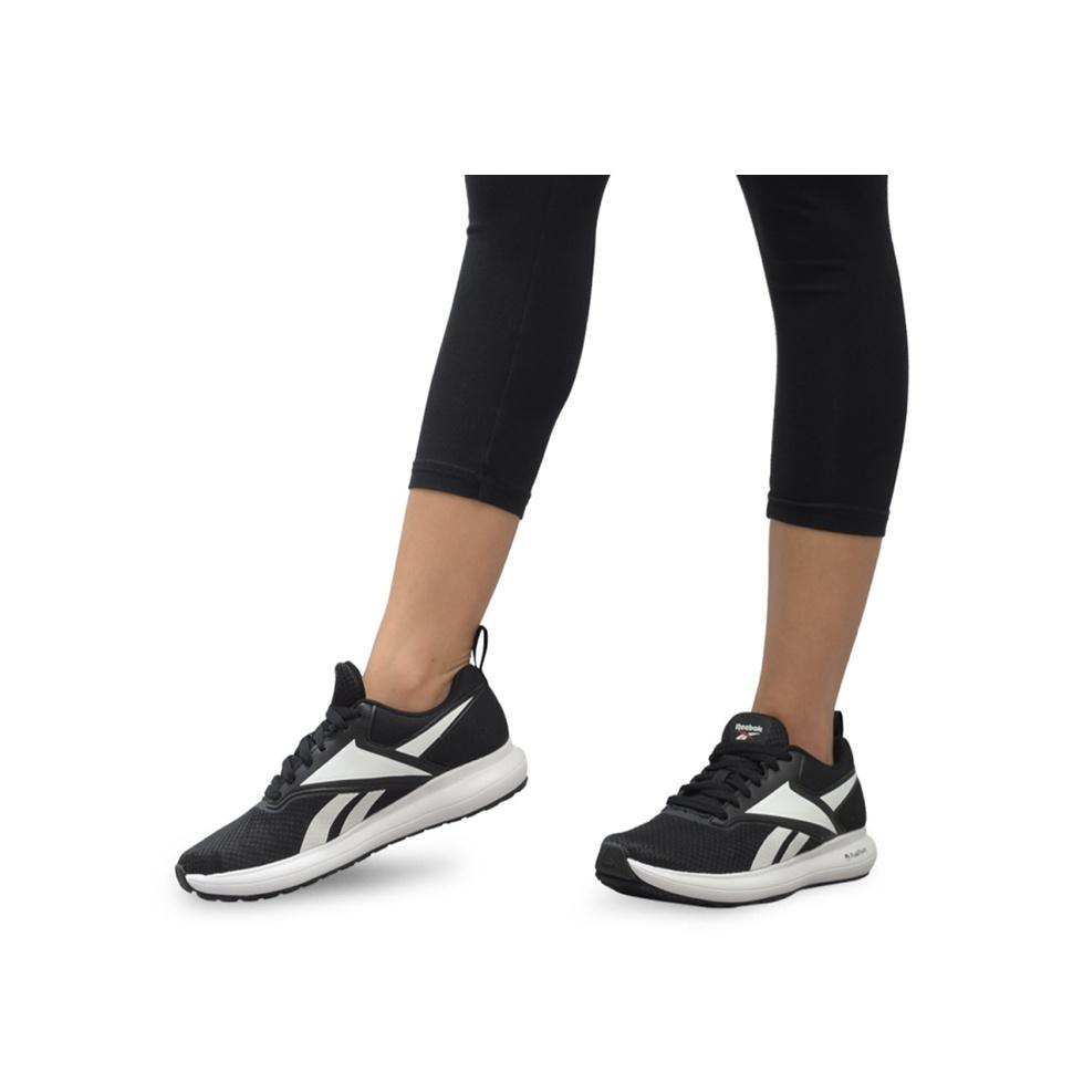 Reebok Energylux Driftium 2 Comfortable Simple Mesh Fabric Cushioning Breathable Low-Top Casual Running Shoes Women Sneaker Black White FX1165