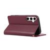 For Samsung Galaxy S26 Case with Zipper Card Holder Retro Leather TPU Phone Cover