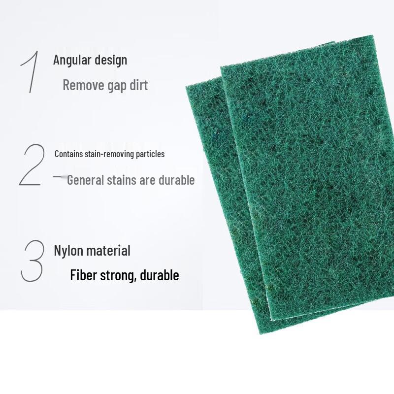 MIAOJIE Emery Kitchen Scouring Sponge Pads