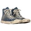 (WMNS) Balenciaga Paris High Top Sneakers 'Blue Destroyed Denim and Rubber' Women's 688756W3RCL4090