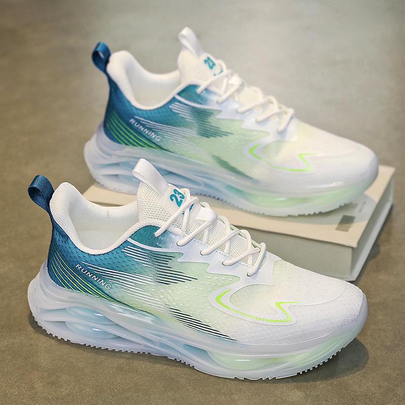 Pantofi mărimi mari pentru bărbați, vară, noi, versatili, casual, sport, pantofi din plasă respirabilă pentru bărbați, pantofi de alergare pentru exterior pentru bărbați