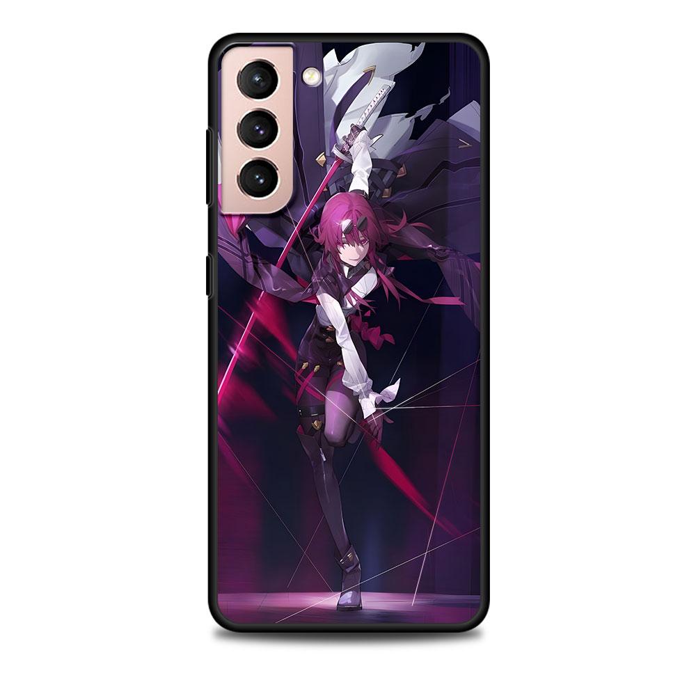 

Honkai Star Rail Kafka Case for Samsung Galaxy S23 S10e S10 S21 FE S22 S9 S24 Ultra S20 Plus Soft Black TPU Phone Cover Bumper Samsung S9