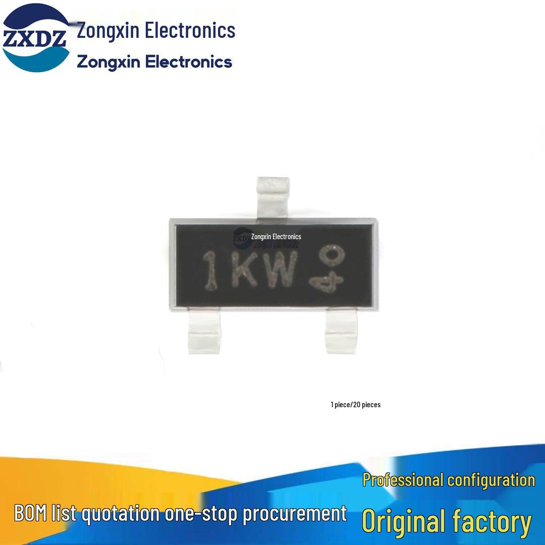 

BC848B 1KW SOT-23 30V/100mA Surface Mount Transistor - 20 Pack