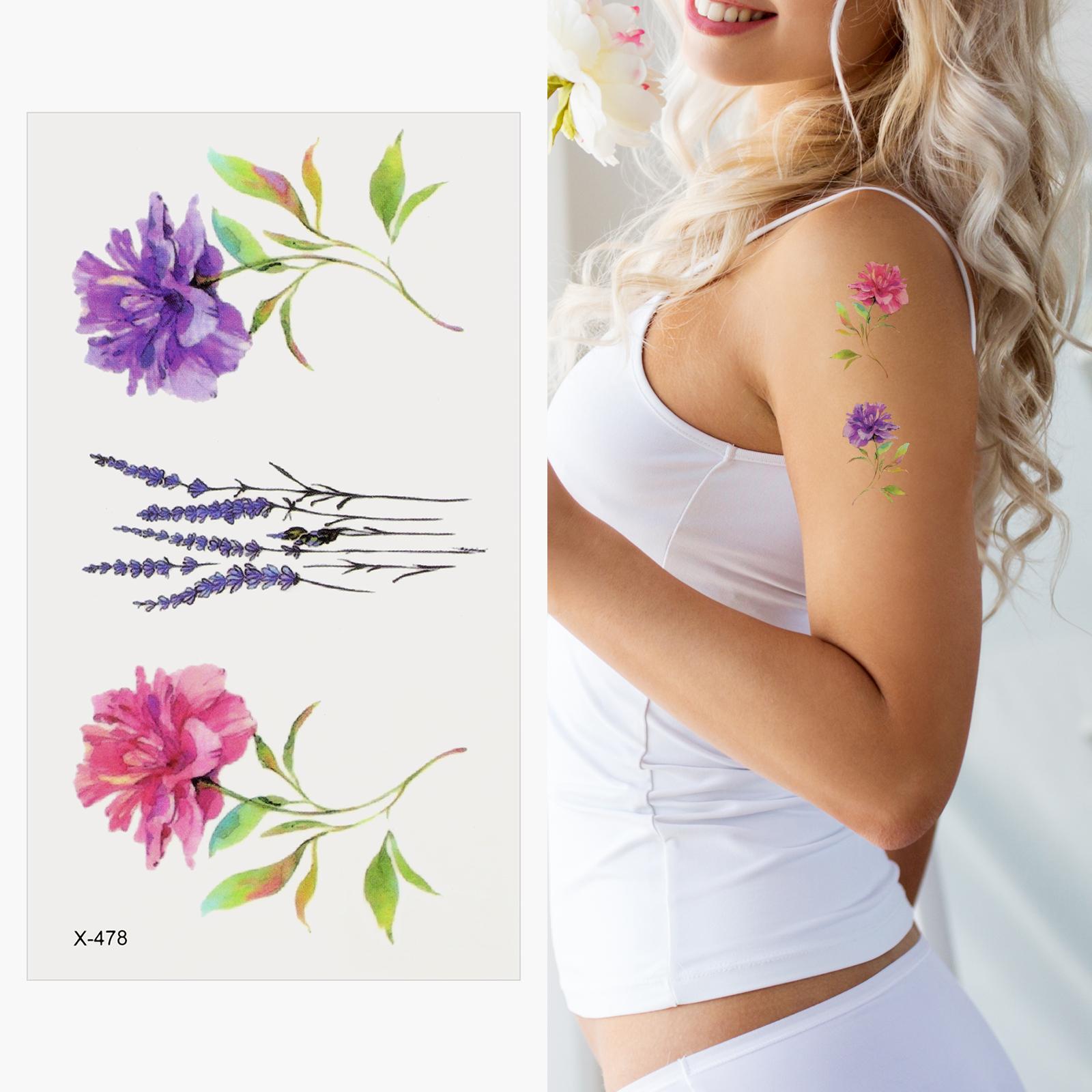 

Татуировки-наклейки, долговечные животные, цветы и растения, водонепроницаемые временные татуировки, персонализированные наклейки, татуировки, тело, рука Style 22