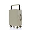 26" Wide Pull Rod Luggage: 20" Lightweight Female Carry-on Suitcase with Silent Wheels and Password Lock.