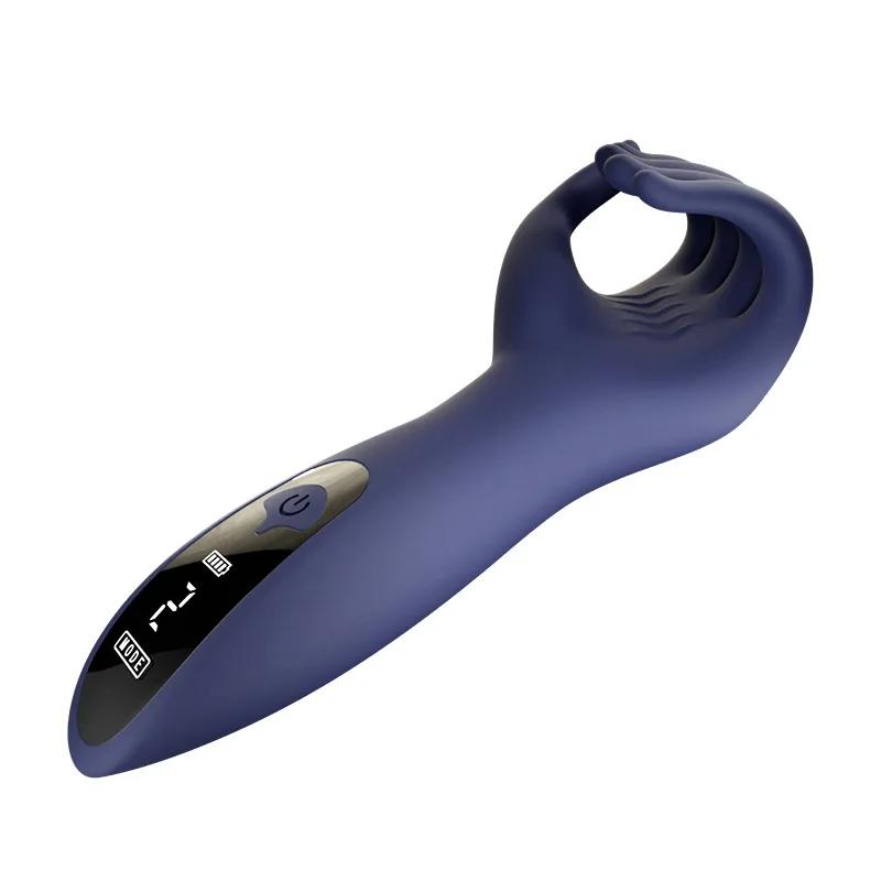 Penis Trainer Glans Vibrator Stimulator Male Sex Toy Glans Penis Long Lasting Exercise Vibrator Stroker Glans Trainer Stimulator
