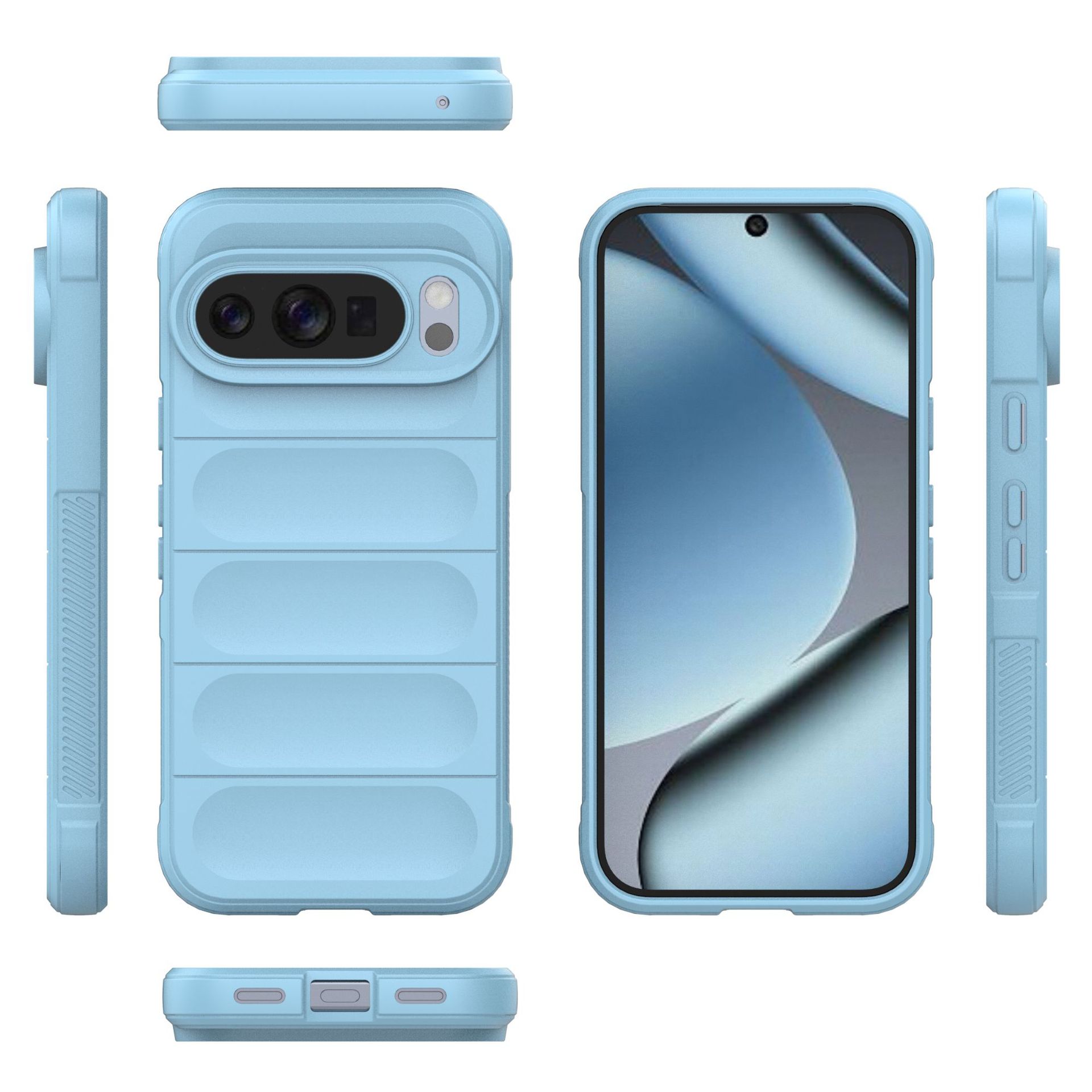 

Google Pixel 10/10 Pro Phone Case,Soft TPU Shockproof Phone Cover for Google Pixel 10/10 Pro світло-синій колір
