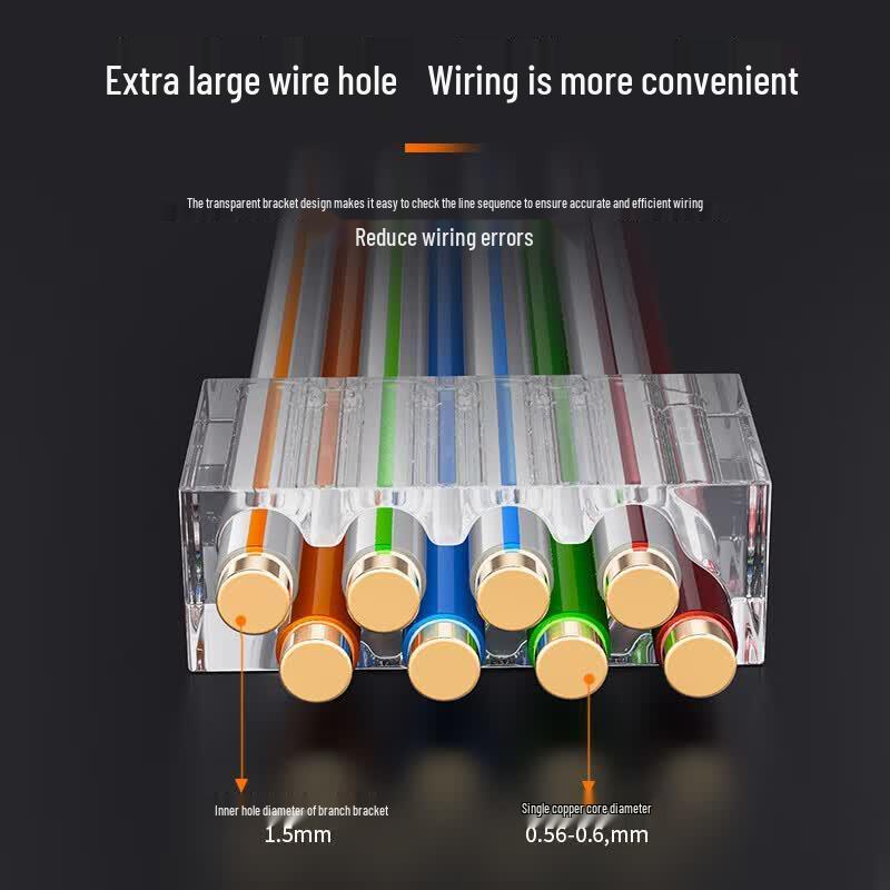 BIAZE Cat7 10 Gigabit Shielded RJ45 Ethernet Connector