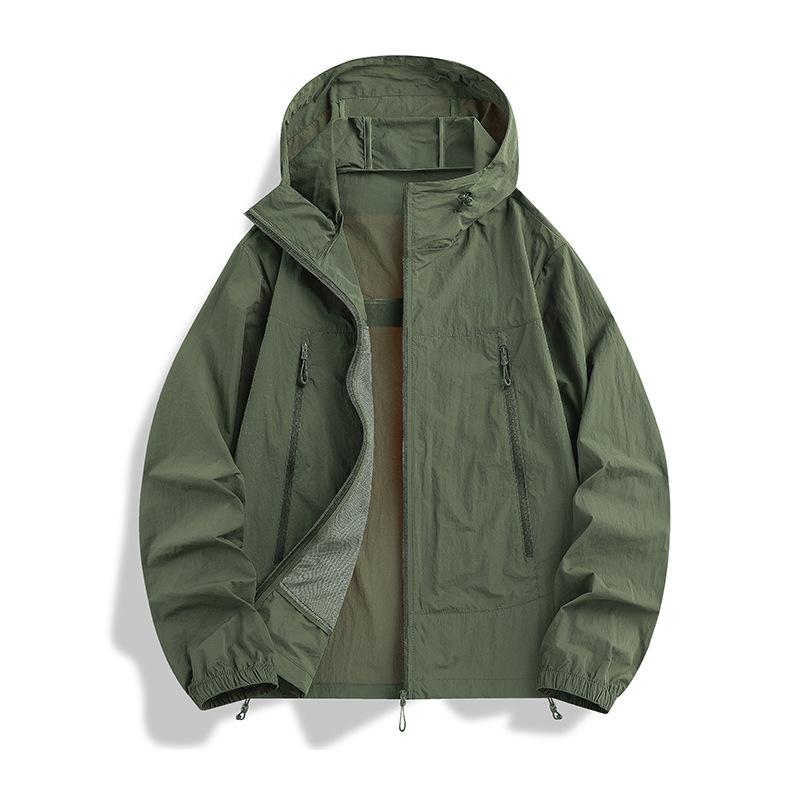 Unisex Sun Protection Jacket UPF100+ UV Protection Lightweight Breathable Outdoor Hiking Climbing Sun Hoodie for Summer