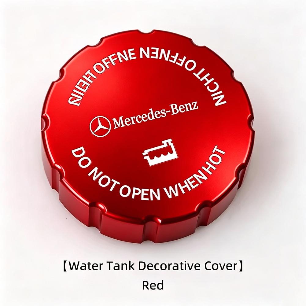 LXT3   Car Metal Fuel Oil Water Tank Cap Decor Covers Accessories For Mercedes-Benz GLC X253 X254 C-Class W205 W206 A-Class W177 GLA