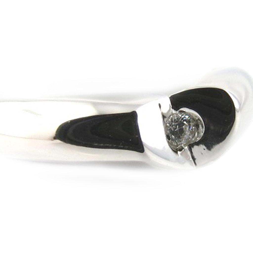 Silver Wedding Ring 'Love'