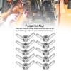 10pcs Hardware Fittings Wing Nuts Premium Thumb Nut Hardware Metric Thread Nuts  For Install