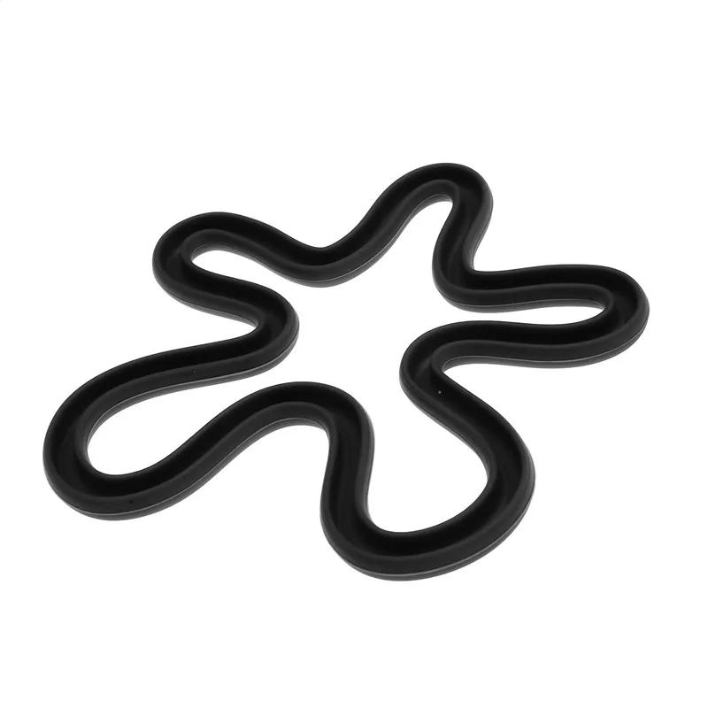 1PCS Geometrical Heat Resistant Silicone Mat Drink Cup Coasters Non-slip Pot Holder Table Placemat Kitchen Coasters Pads