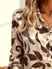 Fashionable Women's Blouses, Elegant Style, Blouses with Long Sleeves That Can Be Worn Daily for Work