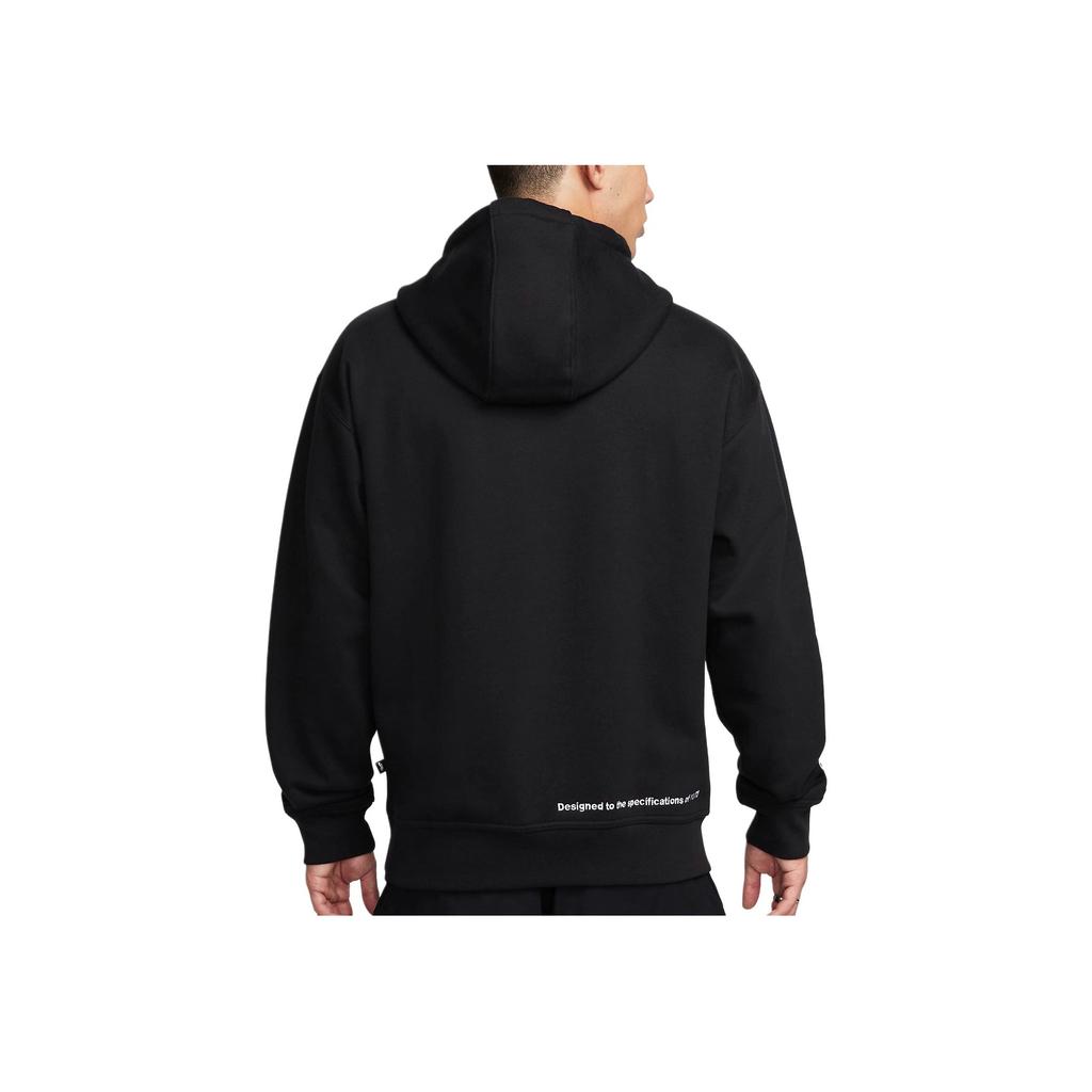 Nike SB X Yuto SS23 Co-Branded Skateboard Fleece Loose Logo Drawstring Pocket Hoodie Men Hoodie Black FN0552-010
