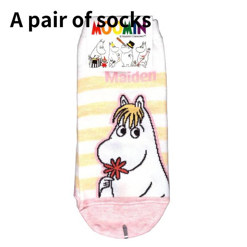 

Детские вязаные носки с принтом, аксессуары для одежды, мультяшные, модные, подарок Snork Maiden