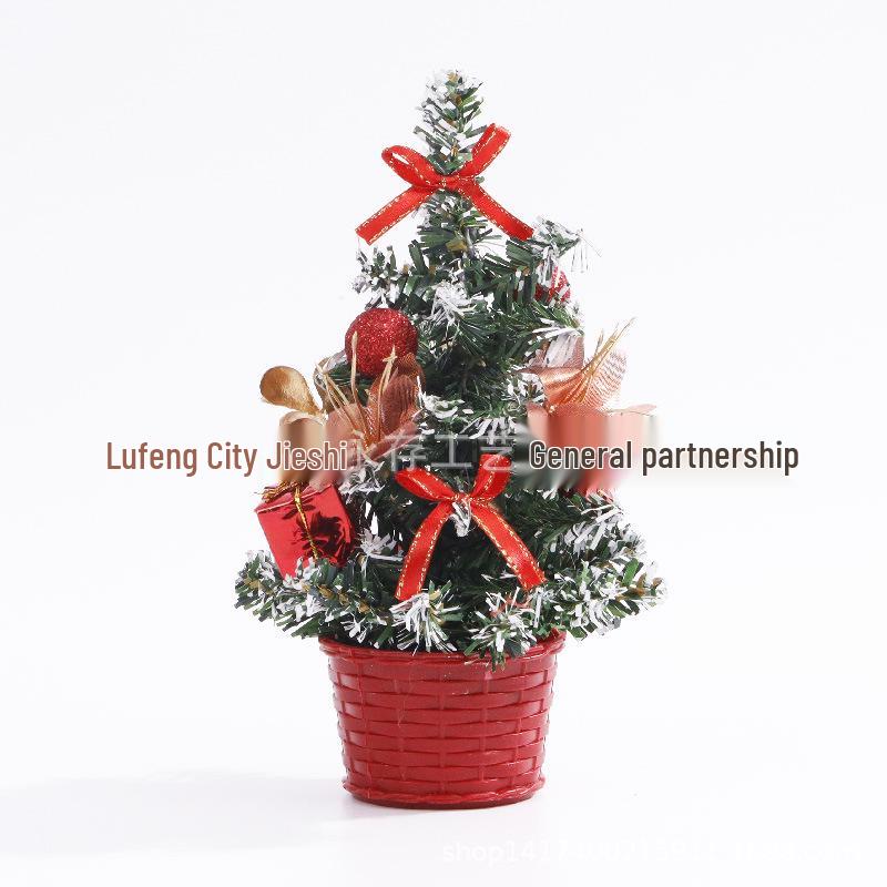

Mini 20CM Tabletop Christmas Tree Ornaments - Family Holiday Decor & Gifts