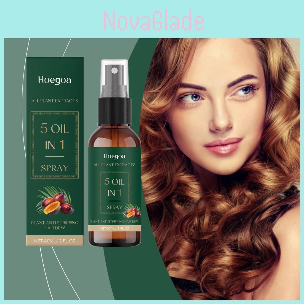Hoegoa Herbal Nourishing Hair Spray For Scalp And Hair Follicle Care With Shine