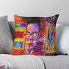 Hundertwasser Einde van de Nacht Vierkante Kussensloop Polyester Linnen Fluweel Bedrukt Decor Kussensloop Auto Stoelkussenhoes