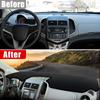 Für Chevrolet Sonic Aveo 2010 2011 2012 2013 2014 2015 2016 Auto Armaturenbrettabdeckung Lichtschutzpolster Sonnenschutz Anti-UV Teppiche Matten
