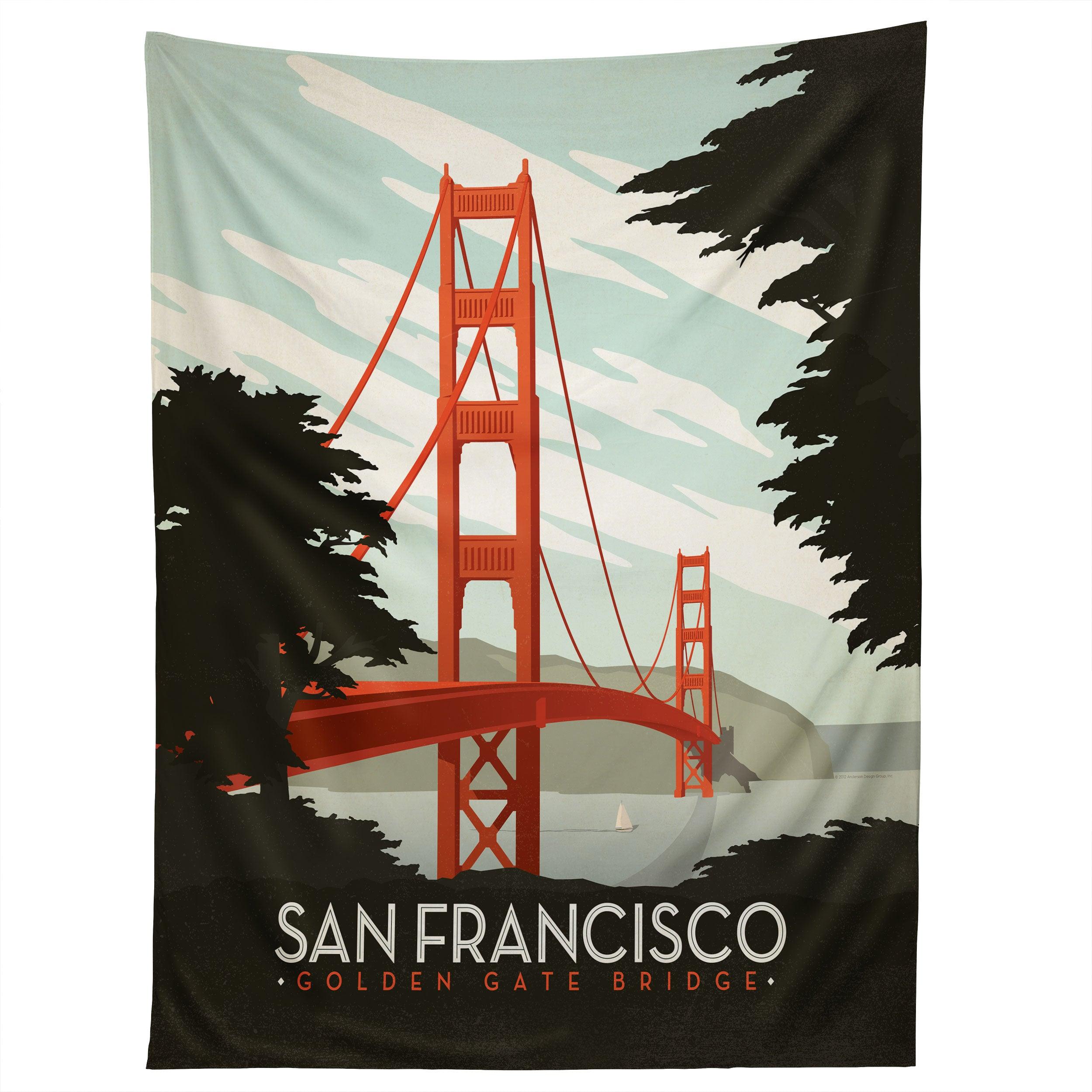 SAN FRANCISCO tapestry 75x100