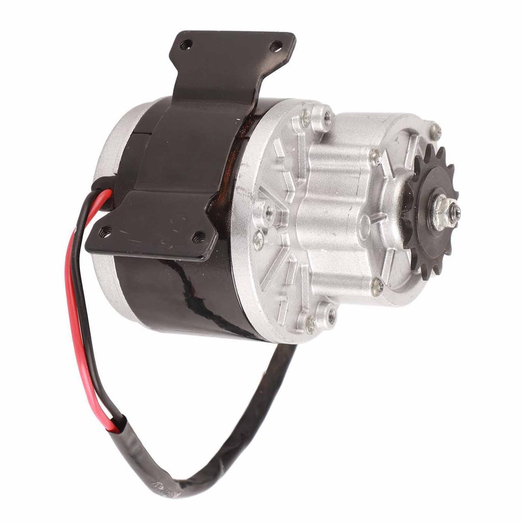 DC Brushed Motor 12V 250W 13 Tooth Reducer Motor for Electric Bikes Small Motorcycles Agricultural