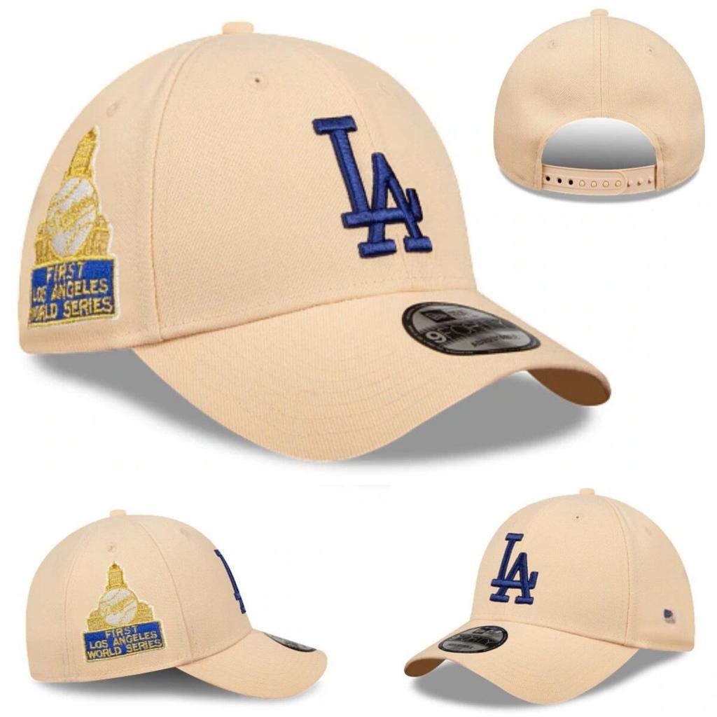 Unisex Adjustable Baseball Cap: LA Dodgers & NY Yankees Curved Brim Hat