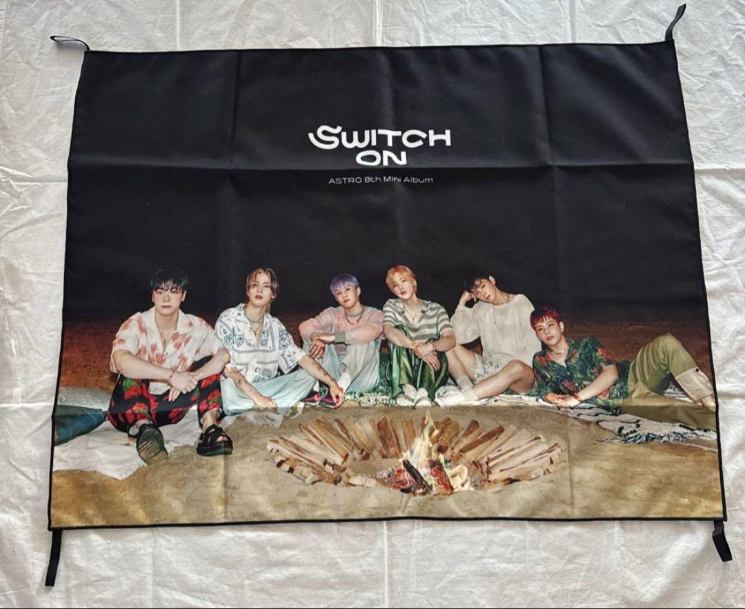 

[Б/У] Официальный мерч ASTRO Эксклюзивный тканевый постер из Кореи