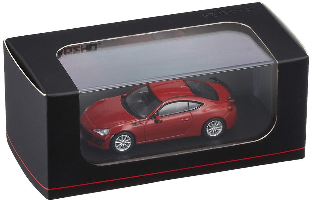 Kyosho Original 1/64 Scale Subaru BRZ GT 2016 Red Finished Product