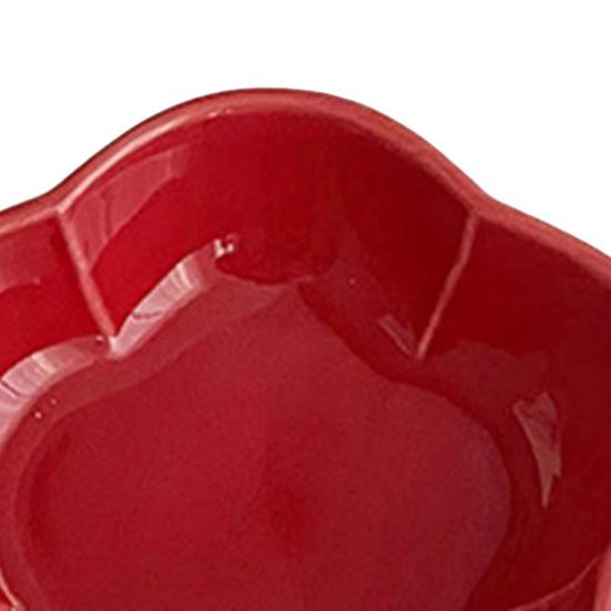 Ceramic Dipping Sauce Dish High-Temperature Ceramic Snack Serving Dish Decorative Serving Bowl for BBQ Snacks Vinegar