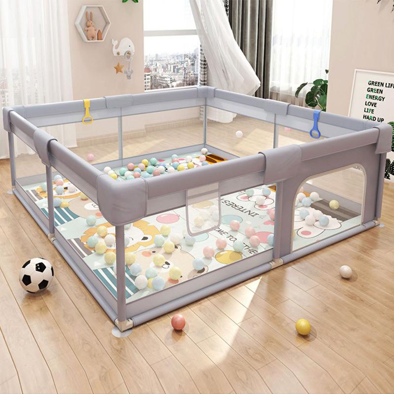 Children's Indoor Safety Fence & Play Mat for Crawling and Walking Learning