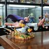 Anime Dragon Ball Dual Majin Buu Battle Action Figures Pvc Figurine Desktop Decoration Collection Model Toy Gift For Anime Fans