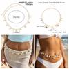 Conch Pearl Waist Chain Gold Color Bohemian Body Chain Creative Beads Belly Chain  Dress Decoration